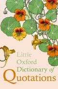 Cover: Little Oxford Dictionary of Quotations - Oxford University Press