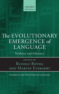 Enlarge image Cover: The Evolutionary Emergence of Language - Oxford University Press