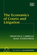 Cover: The Economics of Courts and Litigation - Edward Elgar Publishing