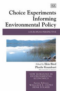 Enlarge image Cover: Choice Experiments Informing Environmental Policy - Edward Elgar Publishing