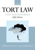 Cover: Tort Law: Text and Materials - Oxford University Press