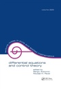 Cover: Differential Equations And Control Theory - CRC Press