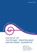 Cover: Control Of Nonlinear Distributed Parameter Systems - CRC Press