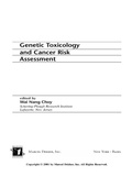 Cover: Genetic Toxicology and Cancer Risk Assessment - CRC Press