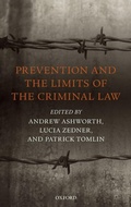 Cover: Prevention and the Limits of the Criminal Law - Oxford University Press