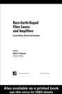 Cover: Rare-Earth-Doped Fiber Lasers and Amplifiers, Revised and Expanded - CRC Press
