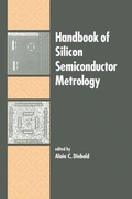 Cover: Handbook of Silicon Semiconductor Metrology - CRC Press