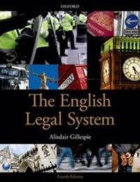 Enlarge image Cover: The English Legal System - Oxford University Press