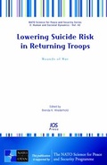 Cover: Lowering Suicide Risk in Returning Troops - IOS Press,US