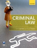 Cover: Criminal Law - Oxford University Press