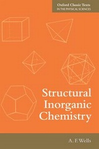 Enlarge image Cover: Structural Inorganic Chemistry - Oxford University Press