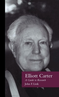 Enlarge image Cover: Elliott Carter - Routledge