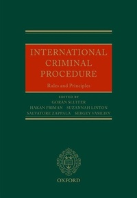 Enlarge image Cover: International Criminal Procedure - Oxford University Press