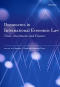 Cover: Documents in International Economic Law - Oxford University Press