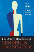 Cover: The Oxford Handbook of Gender in Organizations - Oxford University Press