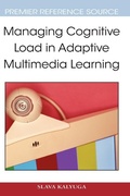 Cover: Managing Cognitive Load in Adaptive Multimedia Learning - Information Science Reference