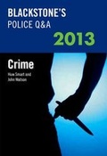 Bild: Blackstone's Police Q&A: Crime 2013 - Oxford University Press