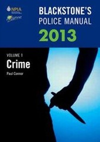 Abbildung von: Blackstone's Police Manual: Crime v. 1 - Oxford University Press