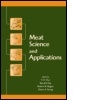 Cover: Meat Science and Applications - Marcel Dekker Inc
