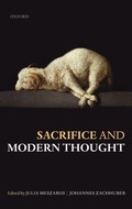 Cover: Sacrifice and Modern Thought - Oxford University Press