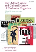 Cover: The Oxford Critical and Cultural History of Modernist Magazines - Oxford University Press