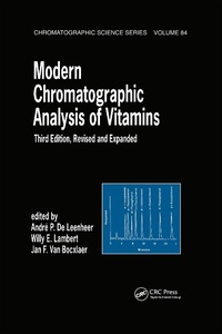 Abbildung von: Modern Chromatographic Analysis Of Vitamins - CRC Press
