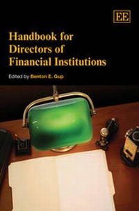 Enlarge image Cover: Handbook for Directors of Financial Institutions - Edward Elgar Publishing