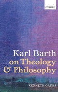 Cover: Karl Barth on Theology and Philosophy - Oxford University Press