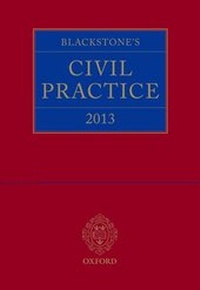 Abbildung von: Blackstone's Civil Practice 2013 - Oxford University Press