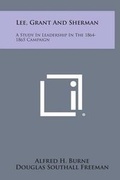 Cover: Lee, Grant and Sherman - Literary Licensing, LLC