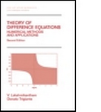 Abbildung von: Theory Of Difference Equations Numerical Methods And Applications - Marcel Dekker Inc