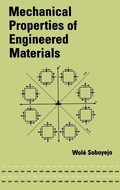 Cover: Mechanical Properties of Engineered Materials - CRC Press