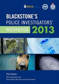 Abbildung von: Blackstone's Police Investigators' Workbook 2013 - Oxford University Press