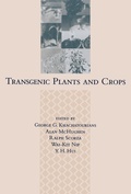 Cover: Transgenic Plants and Crops - CRC Press
