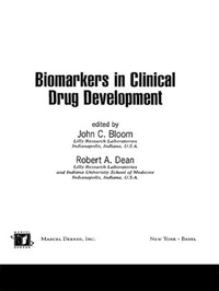 Enlarge image Cover: Biomarkers in Clinical Drug Development - CRC Press