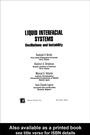 Cover: Liquid Interfacial Systems - CRC Press