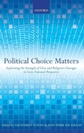 Cover: Political Choice Matters - Oxford University Press