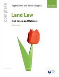 Enlarge image Cover: Complete Land Law - Oxford University Press