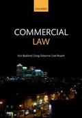 Cover: Commercial law - Oxford University Press