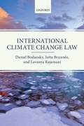 Cover: International Climate Change Law - Oxford University Press