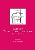 Cover: Battery Technology Handbook - CRC Press