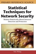 Cover: Statistical Techniques for Network Security - Information Science Reference