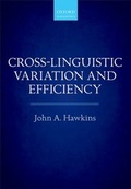 Cover: Cross-Linguistic Variation and Efficiency - Oxford University Press