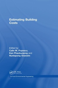 Enlarge image Cover: Estimating Building Costs - CRC Press