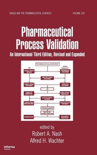 Enlarge image Cover: Pharmaceutical Process Validation - CRC Press