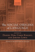 Cover: The Social Origins of Language - Oxford University Press