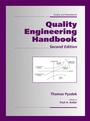 Cover: Quality Engineering Handbook - CRC Press