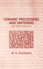 Cover: Ceramic Processing and Sintering - CRC Press