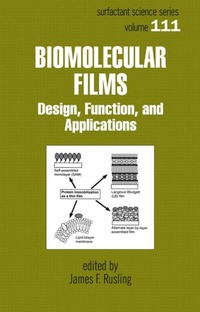Enlarge image Cover: Biomolecular Films - CRC Press
