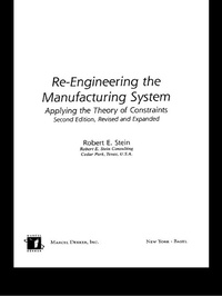 Enlarge image Cover: Re-Engineering the Manufacturing System - CRC Press